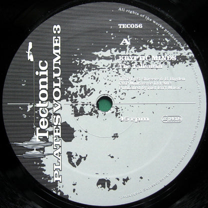 Various : Tectonic Plates Volume 3 (4x12", Comp)