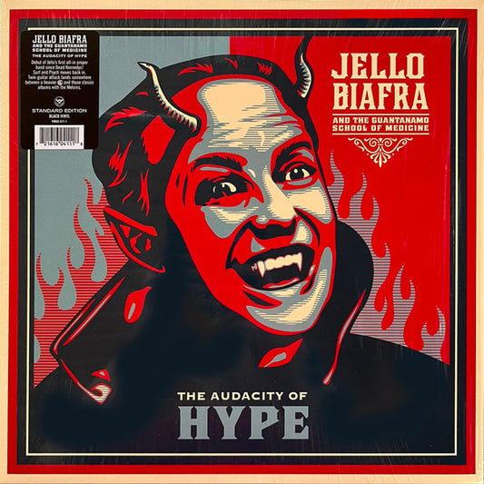 Jello Biafra And The Guantanamo School Of Medicine : The Audacity Of Hype (LP, Album, RE, RM, Sta)