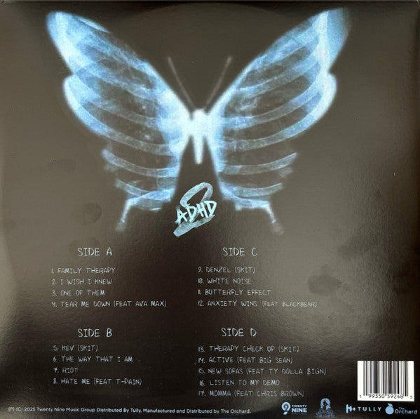 Joyner Lucas : ADHD 2 (2xLP, Album, Sap)