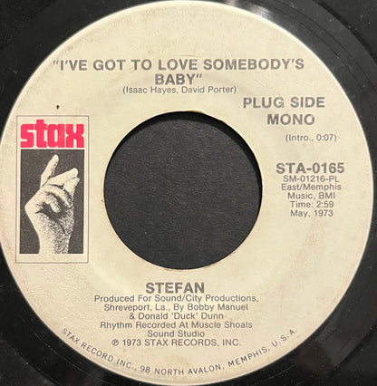 Stefan (7) : I've Got To Love Somebody's Baby (7", Promo)