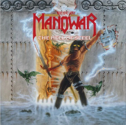 Manowar : Best Of Manowar - The Hell Of Steel (2xLP, Comp, RE, 180)