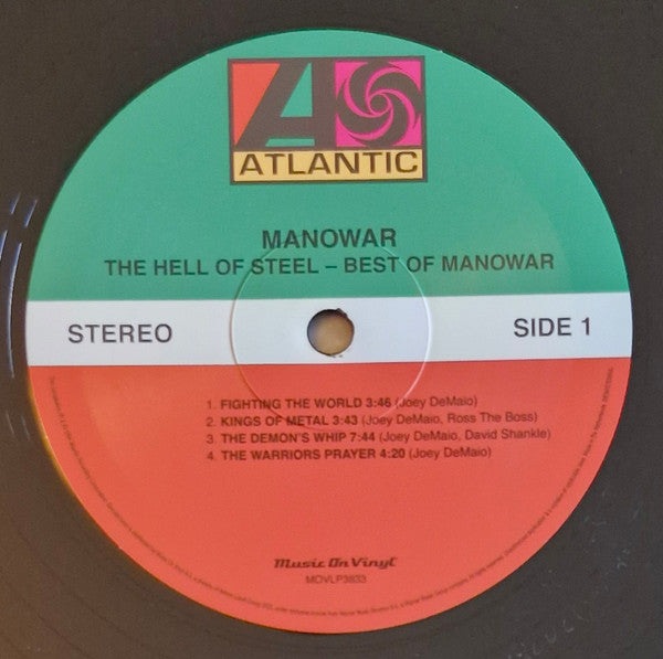 Manowar : Best Of Manowar - The Hell Of Steel (2xLP, Comp, RE, 180)