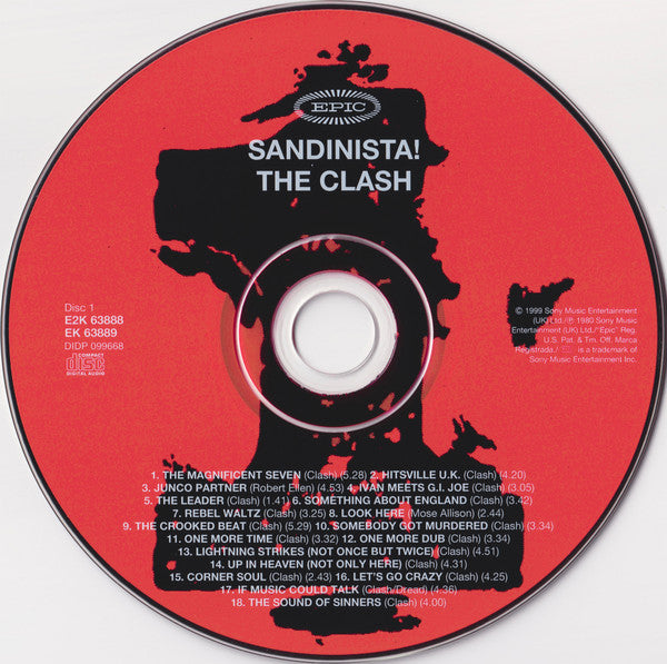 The Clash : Sandinista! (2xCD, Album, RE, RM, RP)