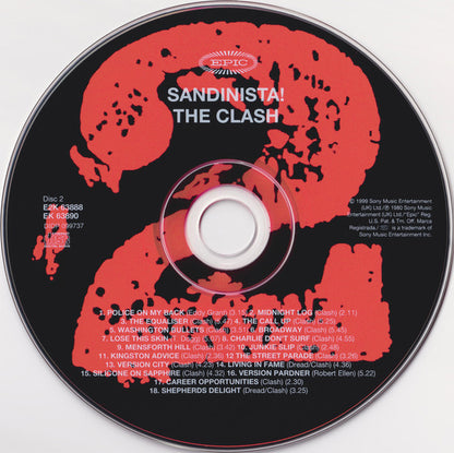 The Clash : Sandinista! (2xCD, Album, RE, RM, RP)