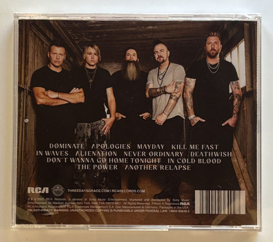 Three Days Grace : Alienation (CD, Album)