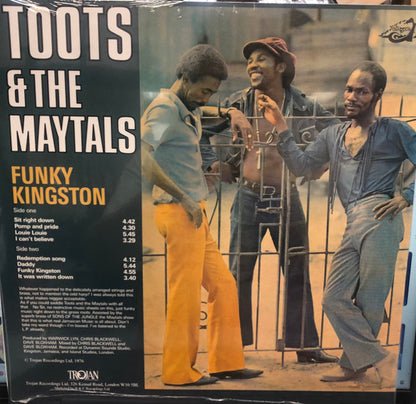 Toots & The Maytals : Funky Kingston (LP, Album, RE)