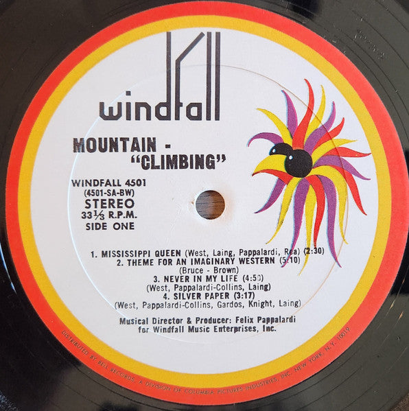 Mountain : Climbing! (LP, Album, Bes)