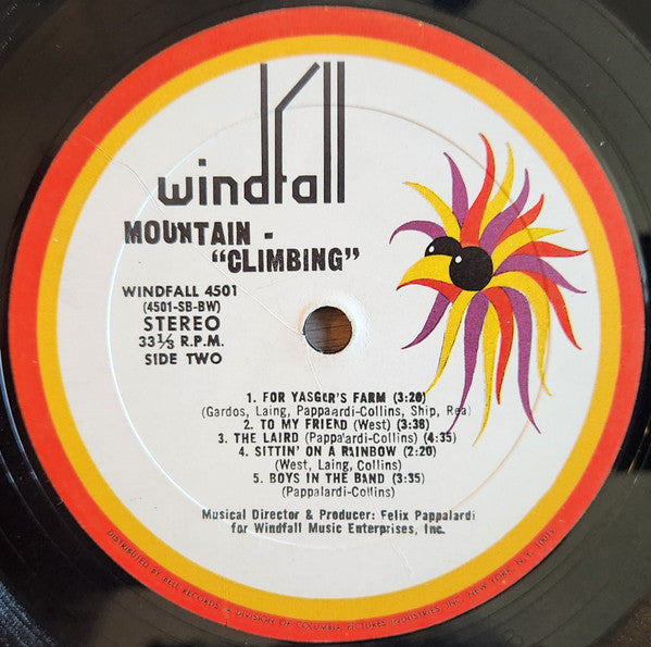 Mountain : Climbing! (LP, Album, Bes)