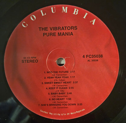 The Vibrators : Pure Mania (LP)