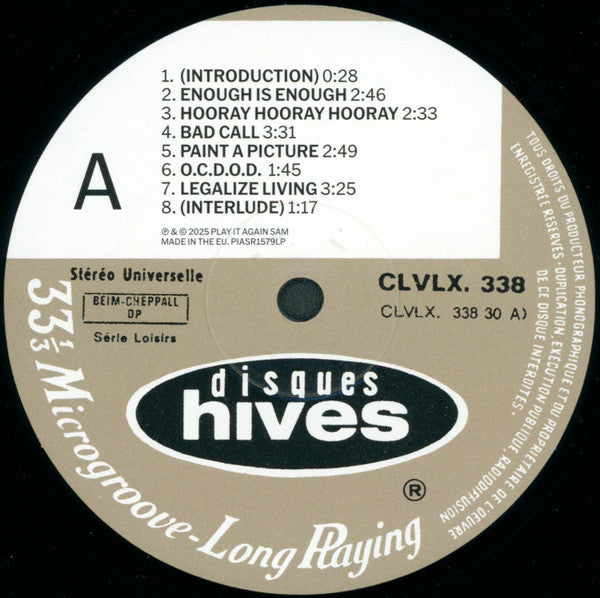 The Hives : The Hives Forever Forever The Hives (LP, Album)