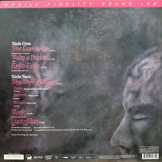 Emerson, Lake & Palmer : Emerson, Lake & Palmer (LP, Album, Num, RE, RM, S/Edition, 180)