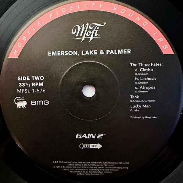 Emerson, Lake & Palmer : Emerson, Lake & Palmer (LP, Album, Num, RE, RM, S/Edition, 180)
