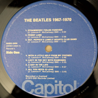 The Beatles : 1967-1970 (2xLP, Comp, RE, Win)