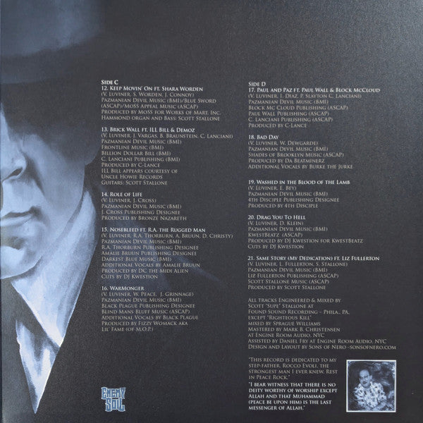 Vinnie Paz : Season Of The Assassin (2xLP, Album, Ltd, RE, RP, Gra)