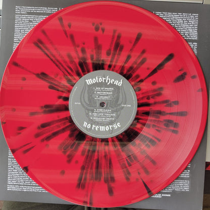 Motörhead : No Remorse (2xLP, Album, Comp, Ltd, RE, Red)