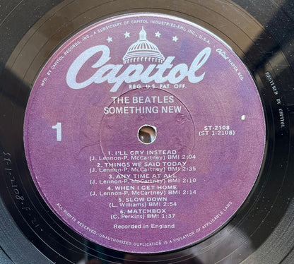 The Beatles : Something New (LP, Album, RE)