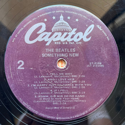 The Beatles : Something New (LP, Album, RE)