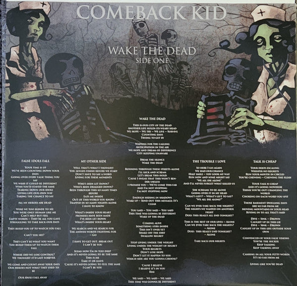 Comeback Kid : Wake The Dead (LP, Album, Ltd, RE, S/Edition, Sky)