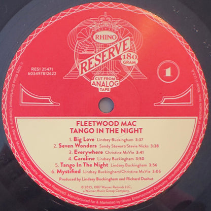 Fleetwood Mac : Tango In The Night (LP, Album, RE, 180)