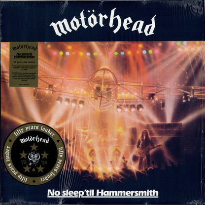 Motörhead : No Sleep 'Til Hammersmith (LP, Album, Ltd, RE, 50t)