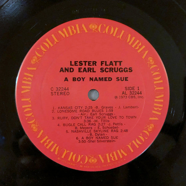 Lester Flatt And Earl Scruggs* : A Boy Named Sue (LP, Album, Comp)