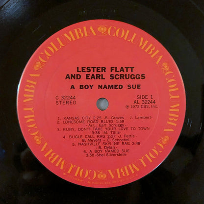 Lester Flatt And Earl Scruggs* : A Boy Named Sue (LP, Album, Comp)