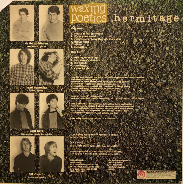 Waxing Poetics : Hermitage (LP, Album)