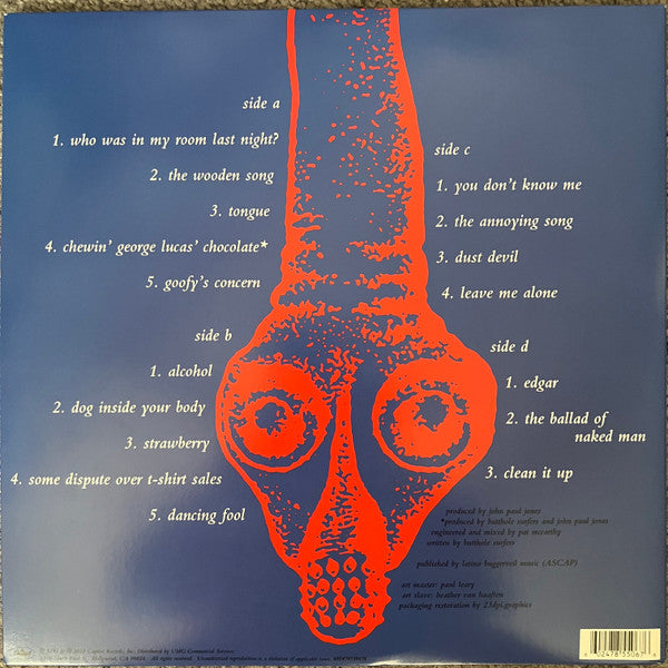 Butthole Surfers : Independent Worm Saloon (LP, Blu + LP, Gol + Album, Dlx, RE, Gat)