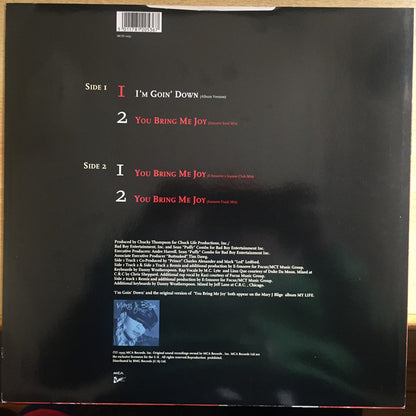 Mary J. Blige : I'm Goin' Down (12")