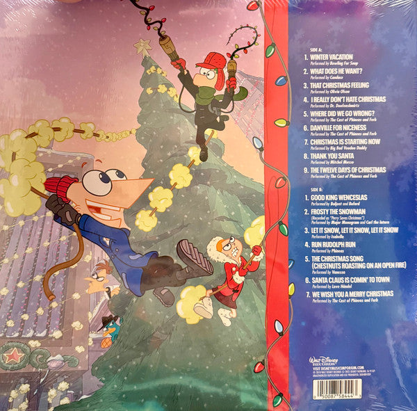 Phineas And Ferb : Holiday Favorites (LP, Album, Gre)