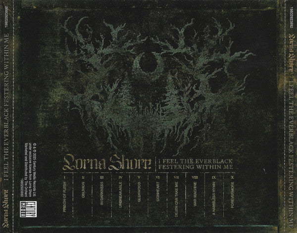 Lorna Shore : I Feel The Everblack Festering Within Me (CD, Album, Ltd, O-C)