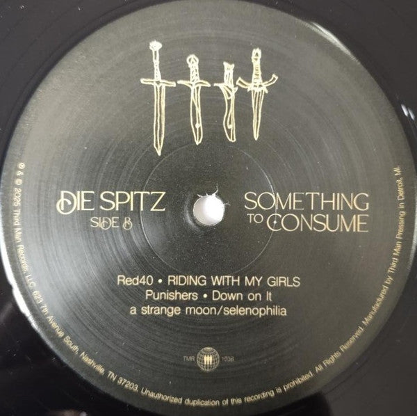 Die Spitz : Something To Consume (LP, Album)