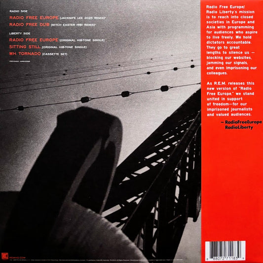 R.E.M. : Radio Free Europe 2025 (10", EP, Ltd, Ora)