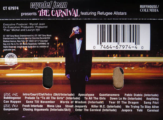Wyclef Jean Featuring Refugee Allstars* : The Carnival (Cass, Album)
