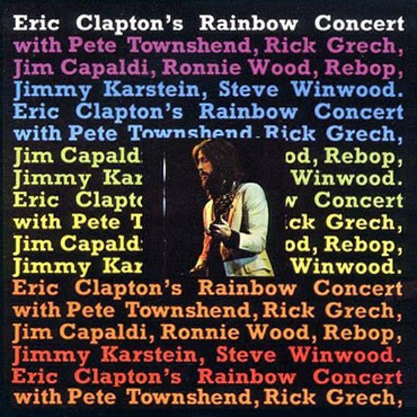 Eric Clapton : Eric Clapton's Rainbow Concert (LP, Album, SP )