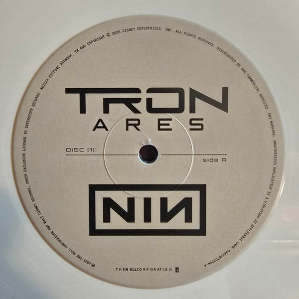 Nine Inch Nails : Tron: Ares (Original Motion Picture Soundtrack) (2xLP, Album, Ltd, Whi)