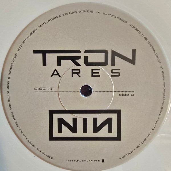 Nine Inch Nails : Tron: Ares (Original Motion Picture Soundtrack) (2xLP, Album, Ltd, Whi)