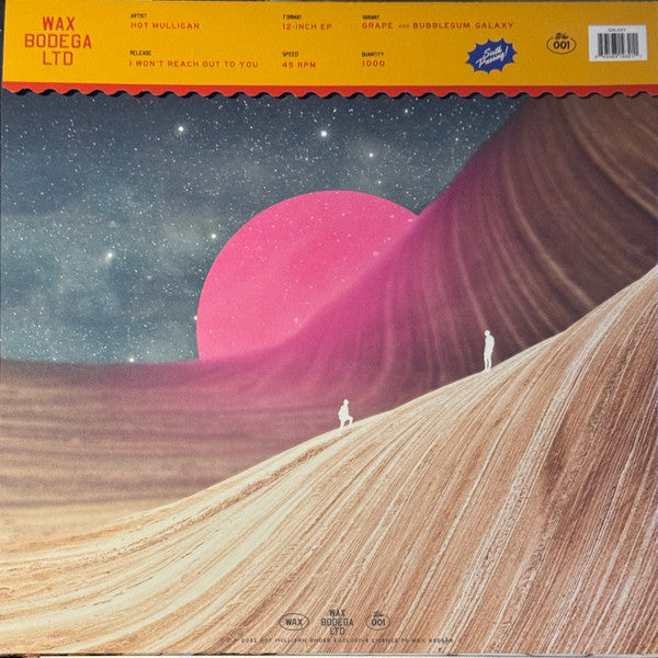 Hot Mulligan : I Won't Reach Out to You  (12", S/Sided, EP, RE, Gra)