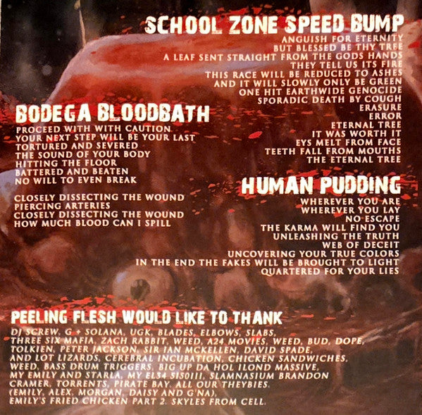 Peeling Flesh : Human Pudding (CD, EP, RE)