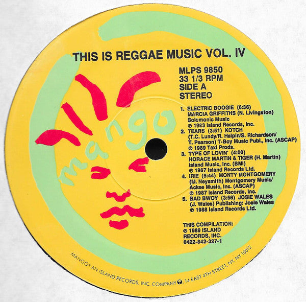 Various : This Is Reggae Music Volume 4 (LP, Comp)