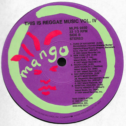 Various : This Is Reggae Music Volume 4 (LP, Comp)