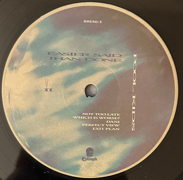 Pool Kids : Easier Said Than Done (LP, Album, Ltd)