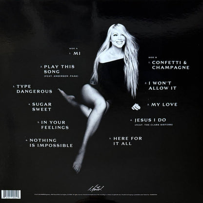 Mariah Carey : Here For It All (LP, Album, Blu)