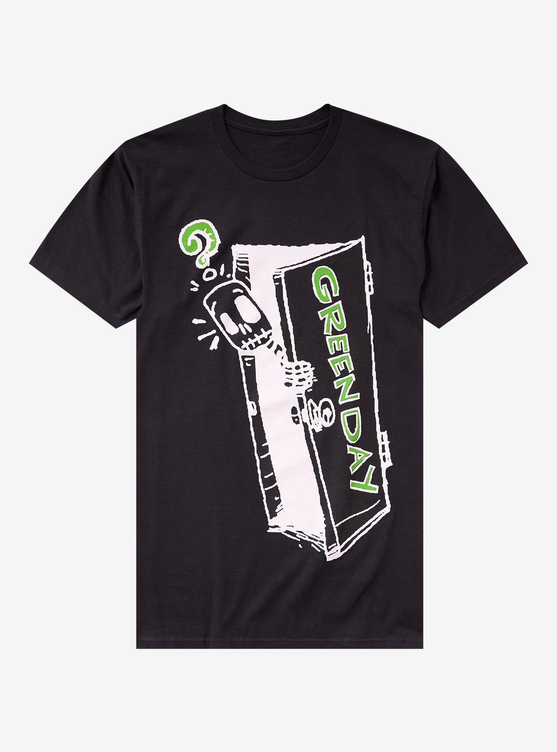 Green Day Skeleton Door T-Shirt