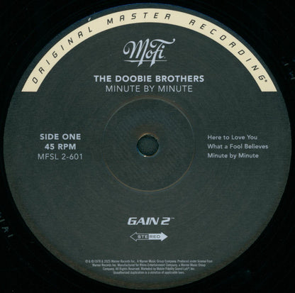 The Doobie Brothers : Minute By Minute (2xLP, Album, Num, RE, RM, S/Edition, 180)