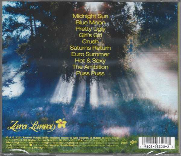 Zara Larsson : Midnight Sun (CD, Album)