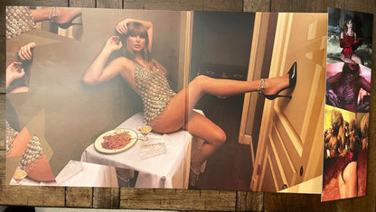 Taylor Swift : The Life Of A Showgirl (LP, Album, Ora)