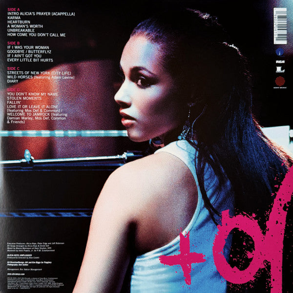 Alicia Keys : Unplugged (2xLP, Album, RE, 20t)