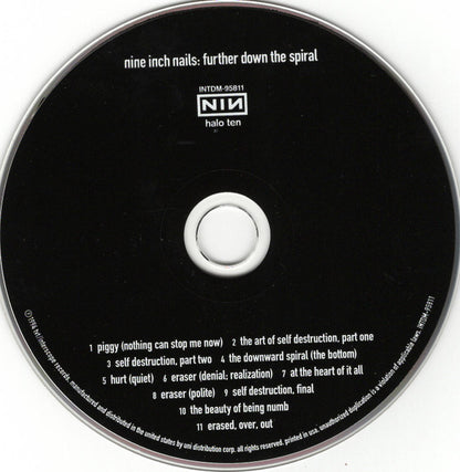 Nine Inch Nails : Further Down The Spiral (CD, Album, RE, UNI)