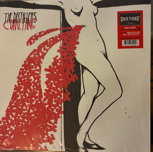 The Distillers : Coral Fang (LP, Album, RE, Red)